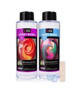 Let’s Resin Epoxyhars Petri Effect Kit – Alcohol Inkt Hars Set voor Galaxy & Bloem Effecten