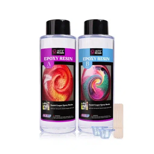 Let’s Resin Epoxyhars Petri Effect Kit – Alcohol Inkt Hars Set voor Galaxy & Bloem Effecten