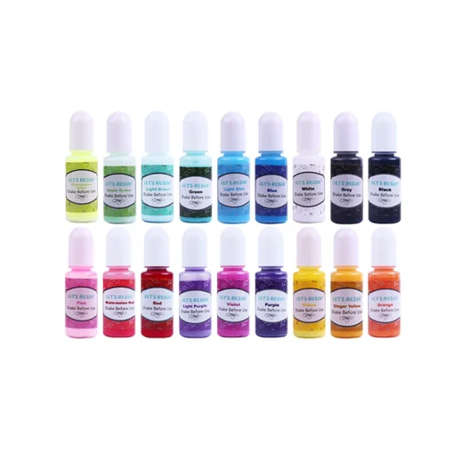 DIY Epoxy Pigment – Opaque Vloeibare Kleur – Per Flesje (10ml)