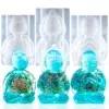 LET’S RESIN 3D Yoga Turtle Mallen Set