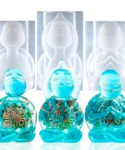 LET’S RESIN 3D Yoga Turtle Mallen Set