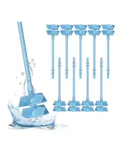 LET’S RESIN Resin Roerbladen – Dubbele Mixer Paddles voor Epoxy en Siliconen (ABS, Herbruikbaar)