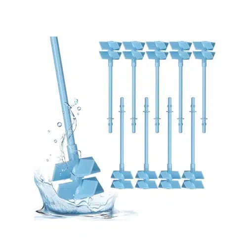 LET’S RESIN Resin Roerbladen – Dubbele Mixer Paddles voor Epoxy en Siliconen (ABS, Herbruikbaar)