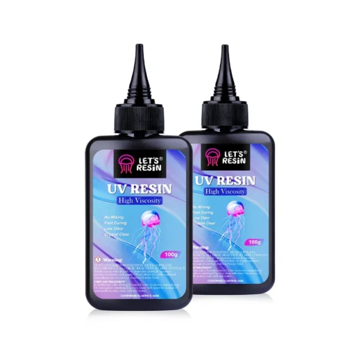 LET’S RESIN UV Resin Hoog Viscositeit – Kristalheldere UV Epoxy