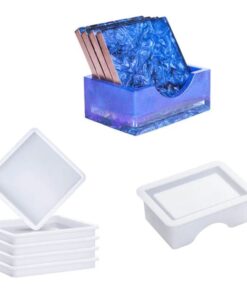 epoxy-mal-Onderzetters-met-houder-Vierkant