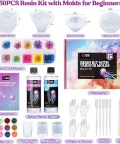 Alternative view of Epoxy Giethars Starterspakket met 3d mallen