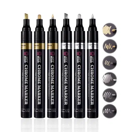 Lets-Resin-Gold-Silver-Marker-set