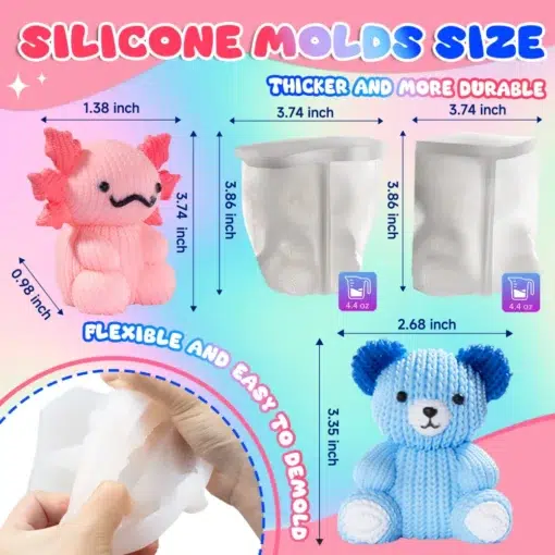 Lets-Resin-Bear-Taba-Squishy-Mold-afmetingen