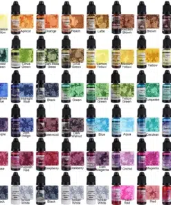 Alternative view of 48 Kleuren Alcohol Ink Set – Hoog Gepigmenteerde Resin Inkt voor Epoxy & Creatieve Kunst