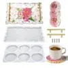 Wave-Gold-Handle-Coaster-Resin-Molds