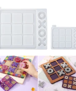 tic-tac-toe-resin-mold