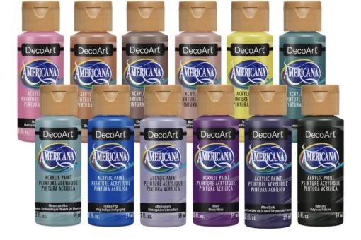 DecoArt Americana Acrylverf Collectie 2026 met 12 nieuwe exclusieve kleuren