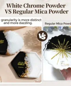 Alternative view of Let’s Resin White Mirror Chrome Powder
